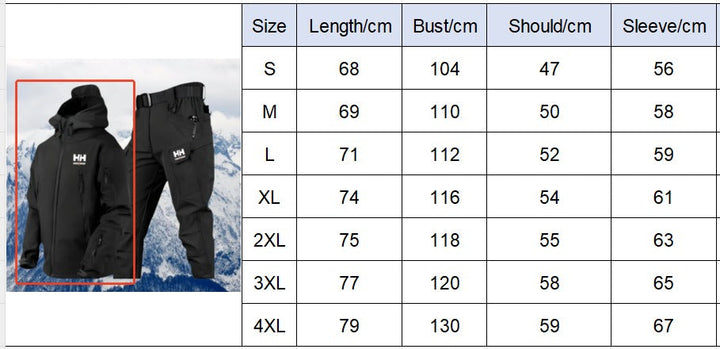 Outdoor™ - Ensemble de manteau d'hiver et pantalon (Unisexe)